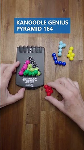 Kanoodle Genius Pyramid 164 Tutorial #kanoodle #solvingpuzzles @youtubecreators #YouTubeHighFive