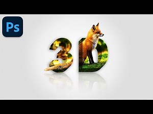 3D Text Manipulation - Photoshop Tutorial