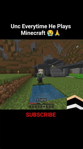 Unc Plays Minecraft EP 13 #minecraft #shorts