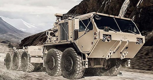 These 16-ton self-driving cargo trucks are joining the US Army
