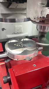 Trimming the dome for lower compression for one of our customers. | T-MAN PERFORMANCE