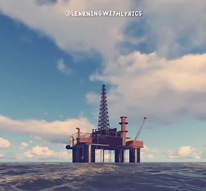 How in the world do they build oil rigs? 🛢️🤔 Oil rigs aren't built in the middle of the ocean; they're constructed on land in shipyards, then transported by tugboats as massive floating modules or barges, and towed to their offshore location where they are either sunk onto the seabed (for fixed platforms) or anchored and stabilized (for floating rigs)! #science #physics #engineering #civilengineer | Learning with Lyrics