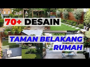 DESAIN TAMAN BELAKANG RUMAH MEWAH MINIMALIS TERBARU 2023