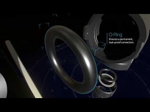 SharkBite ProLock Twist-to-Lock Plumbing Fitting Animation