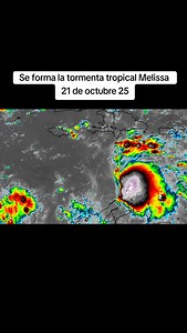 Último minuto. Se forma La tormenta tropical #melissa , así lo ha dicho el Centro Nacional de Huracanes en su más reciente boletín. Los residentes en #Cuba República Dominicana, Haití, Jamaica y Centroamérica deben prestar atención a su evolución y posible trayectoria de este sistema. #hurricane #hurricaneseason | Meteorólogo Jorge Félix Hernández