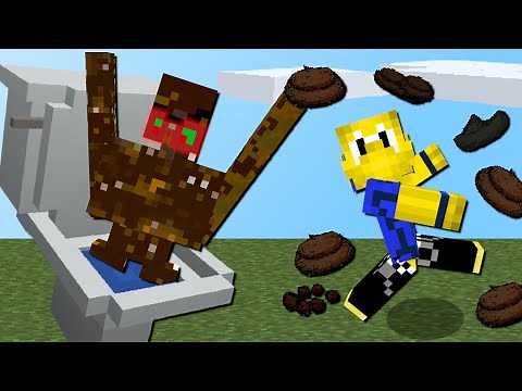 Poop Monster aus dem Klo! (Kot werfen & Müll sammeln)