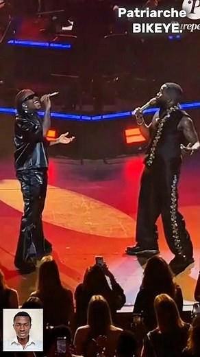 Oxlade au concert de Tay au théâtre des Champs Elysées pour interpréter Ku Lo Sa #tayc #concert