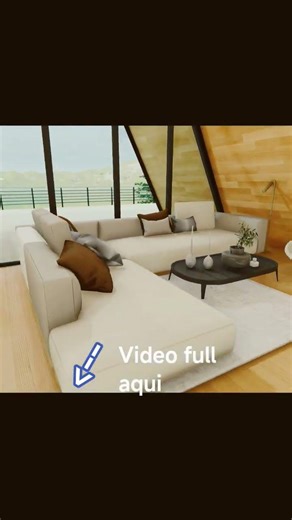Asombrosa 🤩 Hermosa cabaña alpina #planos #cabañas #moderna