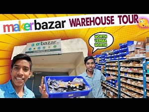 I Went To MakerBazar Warehouse | In Telugu | Telugu Experiments | makerBazar Warehouse Tour