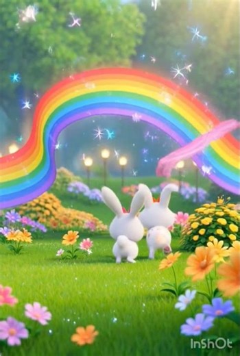 Did Mimi & Luna Find a Magical Rainbow? 🌈🐰🐱✨