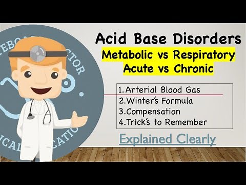 Acid Base Disorders - Metabolic Vs Respiratory, Compensation, Acute Vs Chronic Explained Clearly