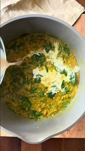 Lentil Soup with Spinach