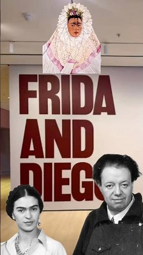 FRIDA KAHLO AND DIEGO RIVERA #fridakahlo #fridakhalo #museum #painting #painter #ny #artist #mexi...