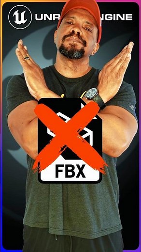 Don't Drag & Drop FBX into Unreal Engine Again. Instead DO This 🤙🏾
