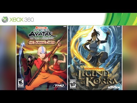 Avatar: The Last Airbender Games for Xbox 360