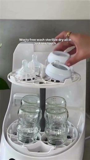 Baby Brezza Bottle Washer Pro | Best Bottle Washer Pro | Sterilizes Bottles- Dezine Kids #babybrezza