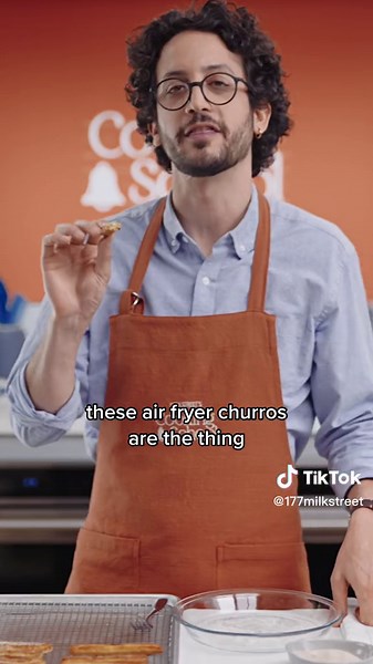 Air Fryer Churros Recipe by French Guy Cooking | Milk Street Cooking School