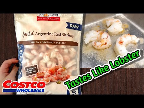 🇦🇷 Wild Argentine Red Shrimp - Costco Product Review
