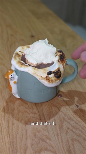 How to make a fancy 14 dollar hot chocolate at home for around two bucks