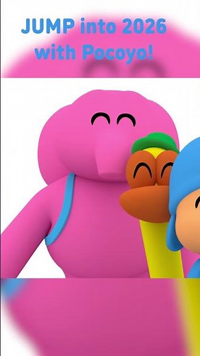 🎶 JUMP into 2026 with Pocoyo! Let's dance this year and have FUN! #pocoyo #dance