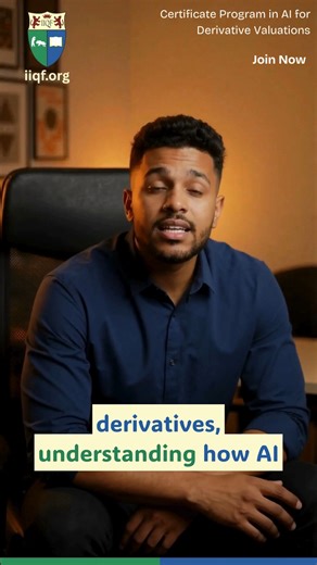 IIQF on Instagram: "Derivative pricing was never meant to be simple. Path dependency, nonlinear payoffs and changing volatility make traditional models struggle at scale. This is where AI changes the equation. Machine learning doesn’t replace financial theory. It makes derivative pricing more practical, scalable and adaptive to real market conditions. AI-driven models handle high-dimensional data, respond to market changes and improve pricing efficiency in real time. If you work with derivatives