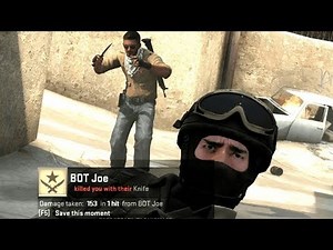 CSGO - Best of BOTs ( Insane MLG Plays, Trickshots, Funny Moments)