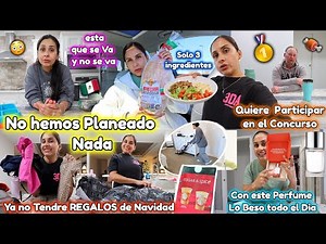 VLOGMAS 9🎄No Hemos Planeado Nada Para NAVIDAD😢Dice Que se Va y que NO se Va😅🇲🇽 Pensando Participar😳🍖