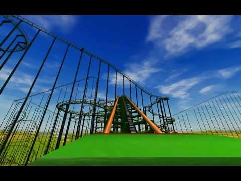 RCT3- The Longest Roller Coaster! part 1