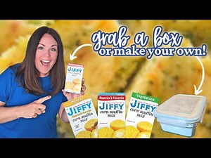 3 JIFFY mix HACKS you don't want to miss! | EASY RECIPES using JIFFY mix