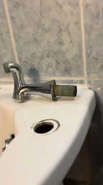 How to change a bathroom tap