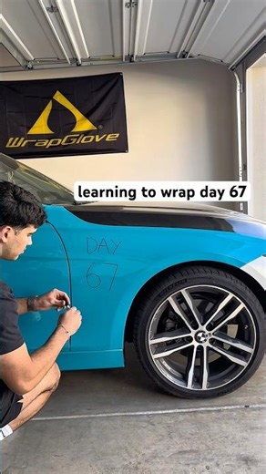 Chrome Stealth Red Color PPF On The Most Anticipated Day 😅 #wrapping #bmwcars #wrap #carshorts