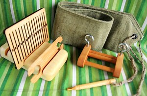 Your-all-set! Complete Backstrap Weaving Kit, Band Weaving, Rigid Heddle Loom, All Included Weaving Set, Ready to Weave, Weaving Kit - Etsy Australia