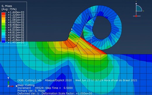 ABAQUS Tutorial_Johnson -Cook-Model and Results