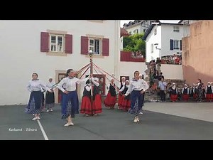 05 - Zinta Dantza - Danses Basques du groupe Goiz Argi de Bidart Euskal Herria (Pays Basque)