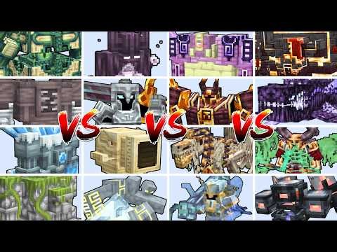 L_ENDER'S CATACLYSM MOBS vs LEGENDARY MONSTERS TOURNAMENT | Minecraft Mob Battle