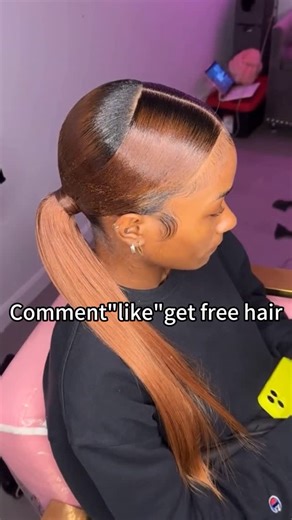 Kendri on Instagram: "Trying a ponytail on super short hair was a challenge but I got it done 🥰✨! #ponytail #ponytailtutorial #shorthair #shorthairstyles #hairtransformation"