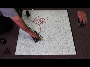 Measuring Flooring Resistance - Product Qualification & Compliance Verification