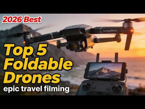 Top 5 Best 4K Drones in 2026 | Best Foldable Drone 2026