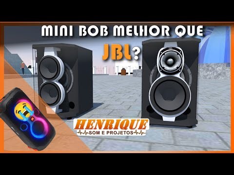 MINI BOB PROJETO FINALIZADO | HENRIQUE SANTOS - SOM E PROJETOS DICAS EXATAS