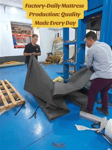 Daily Mattress Production at Quality Mattress Factory