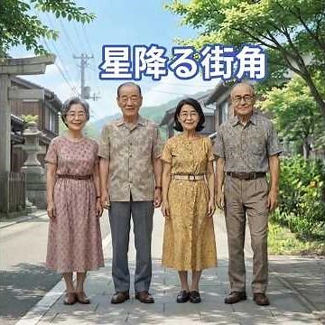 昭和な世界 シニア アニメ 星降る街角 敏いとうとハッピー&ブルー #昭和歌謡曲