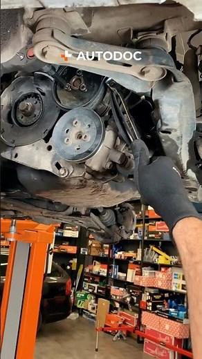 Lifehack: wie du die Riemenscheibe mit einem alten Keilriemen reparierst 🔧💪 #howto #vbelt #auto