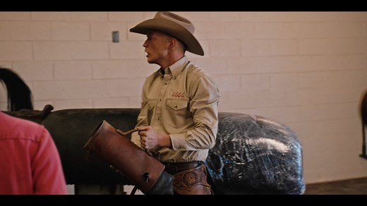 Jefferson White always ends up with the most interesting on-set tasks. | Yellowstone