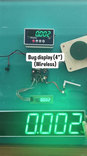 Wireless Display for TDM Weighing Motherboard | Plug & Play