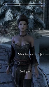I think I have seen her the first time! Collette Marence! #attractivewomen #skyrimse #beautifulgirl