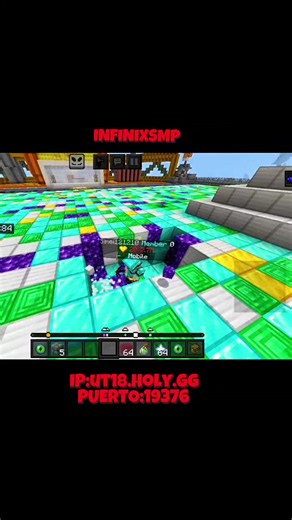 Servidor Minecraft Bedrock UT18.holy.gg: IP y Puerto 19376