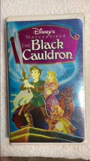 Disney’s the Black cauldron VHS #80s #disney #shotrs #vhscollector #nostalgia #vhscollection #movie