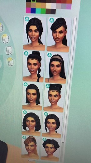 High School Years: New Hairs #simtok #simshighschool #hiphiprenee