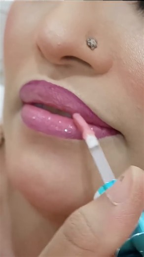 Perfect Pink Lipstick Tutorial 💗 Easy Lip Application for Beginners #shorts