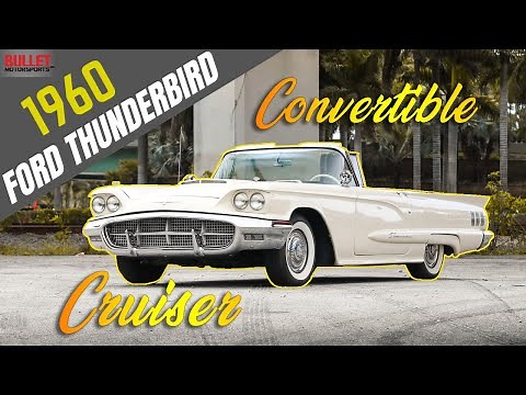 Cruising In A 1960 Ford Thunderbird Convertible | REVIEW SERIES [4k]